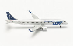 Herpa 536325-001 - 1:500 - Polish Airlines EMercedes-Benzraer E195 LOT